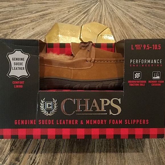 chaps mens slippers